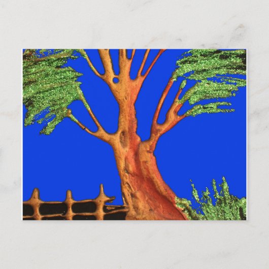 Afrika's Acacia Beauty: Serengeti Serenity. Briefkaart (Voorkant)