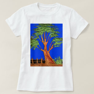 Afrika's Acacia Beauty: Serengeti Serenity. T-shirt