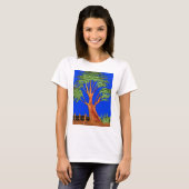 Afrika's Acacia Beauty: Serengeti Serenity. T-shirt (Voorkant volledig)