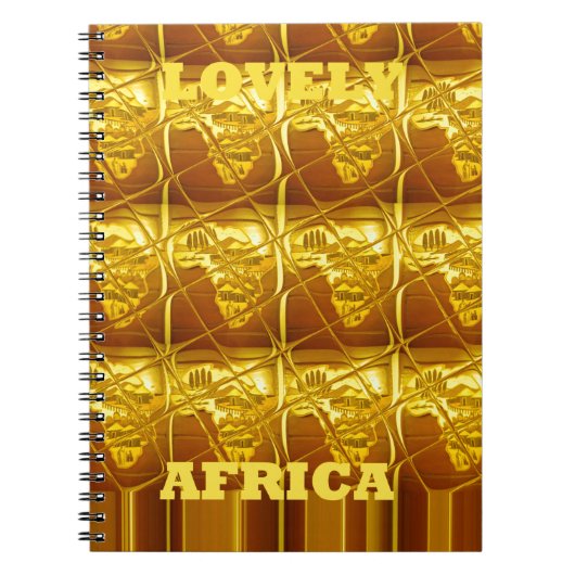 Afrika's Gouden Belofte Notitieboek (Voorkant)
