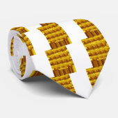 Afrika's Gouden Belofte Stropdas (Opgerold)
