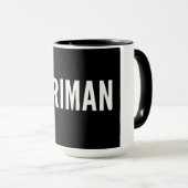 Afriman Koffie / Thee Cup Mok (Voorkant rechts)