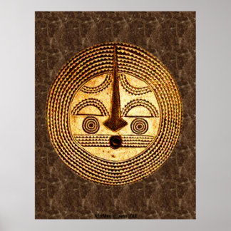 AfriMex Urbano Burkino Faso Masker Poster