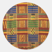 AfriMex Urbano Kente Sticker (Voorkant)