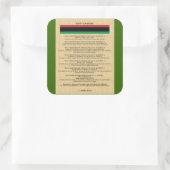 AfriMex Urbano Kwanzaa Series 4 Sticker (Tas)