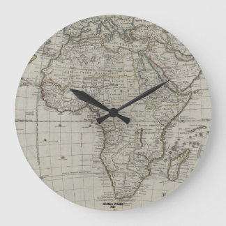 Afrimex Urbano Old Afircan Map Clock Grote Klok
