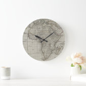 Afrimex Urbano Old Afircan Map Clock Grote Klok (Huis)