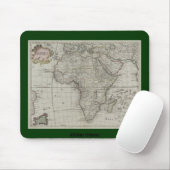 AfriMex Urbano Old African Map Mousepad Muismat (Met muis)