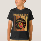 Afro African American Women Black Histo T-shirt (Voorkant)