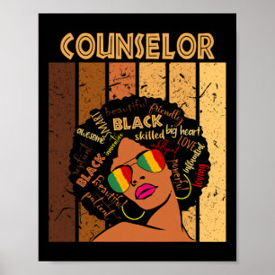 Afro African American Women Black Histor Poster