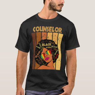 Afro African American Women Black Histor T-shirt