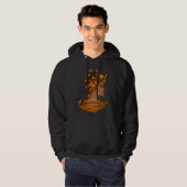Afro African Woman Butterflies Black Queen History Hoodie (Voorkant volledig)