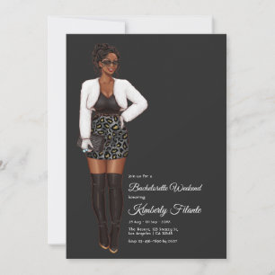 Afro Afrikaans Amerikaans vrijgezellenweekend Kaart