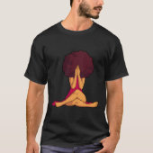 Afro Afro Afro Vrouwen Zwart Meisje Magische Natuu T-shirt (Voorkant)