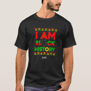Afro American Gift Afrocentric Gift Ik ben zwart T-shirt
