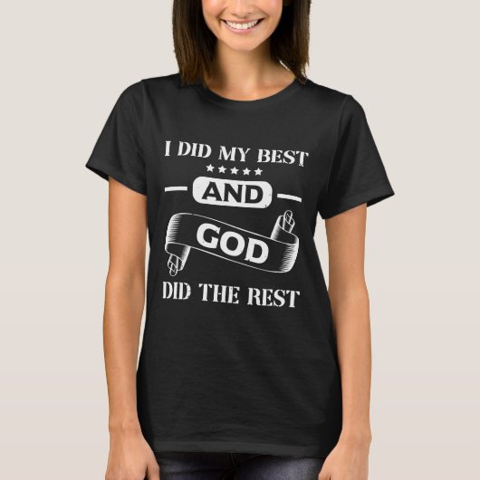 Afro American Girl quote Shirt (Voorkant)