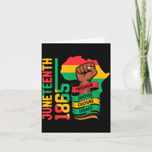 Afro-Amerikaans 1865 juneteenth zwarte geschiedeni Kaart