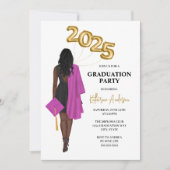 Afro-Amerikaans Afstuderen Kaart (Voorkant)