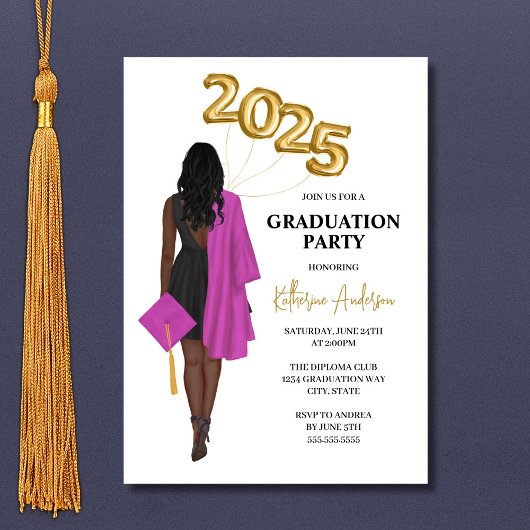 Afro-Amerikaans Afstuderen Kaart