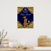 Afro-Amerikaans Baby shower Welkomstteken Poster (Keuken)