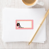 Afro-Amerikaans bakker Lady Label (Insitu)