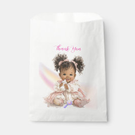 Afro-Amerikaans Bedankt Zakje voor Baby Meisje