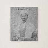 Afro-Amerikaans bokser Sojourner Truth Legpuzzel (Verticaal)