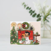 Afro-Amerikaans Briefkaart (Staand voorkant)