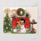 Afro-Amerikaans Briefkaart (Voorkant)