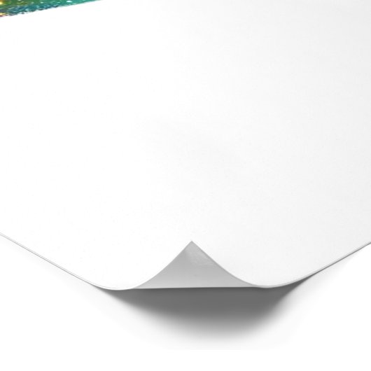 Afro-Amerikaans Christelijk Inspirerend Poster (Hoek)