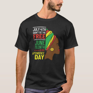Afro-Amerikaans design voor zwarte geschiedenisove T-shirt