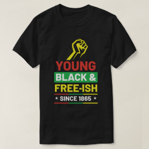 Afro-Amerikaans design voor zwarte geschiedenisove T-shirt