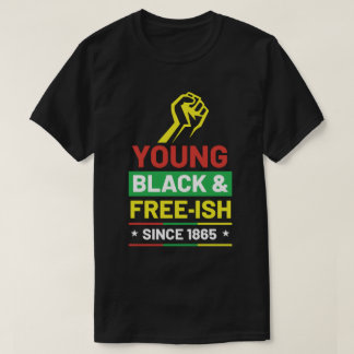 Afro-Amerikaans design voor zwarte geschiedenisove T-shirt