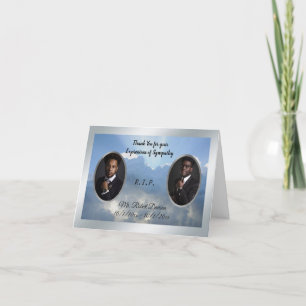 Afro-Amerikaans gedenkteken - Dankjewel Bedankkaart