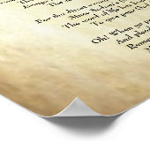 Afro-Amerikaans gedicht bijbelverdediging slaverni Poster (Hoek)