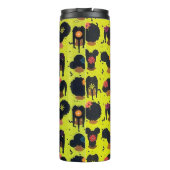 Afro-Amerikaans haar vieren Thermosbeker (Achterkant)