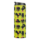 Afro-Amerikaans haar vieren Thermosbeker (Geroteerd rechts)