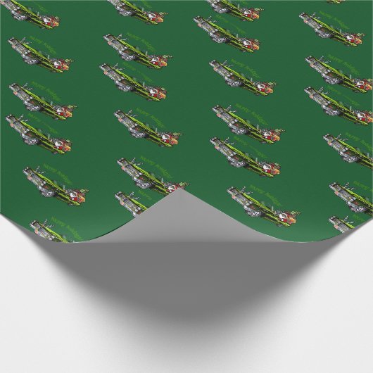 Afro-Amerikaans kerstpapier Cadeaupapier (Hoek)