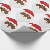 Afro-Amerikaans kerstpapier Cadeaupapier (Hoek)