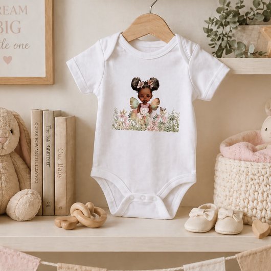 Afro-Amerikaans Klein Meisjesfee Romper