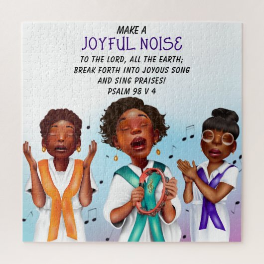 Afro-Amerikaans Koor Legpuzzel (Verticaal)