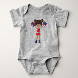 Afro-Amerikaans meisje, Cheerleading, Cheerleaders Romper
