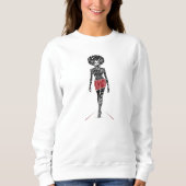 Afro-Amerikaans modecatwalkmodel Trui (Voorkant)