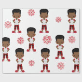 Afro-Amerikaans peuterpapier Cadeaupapier (Vlak)