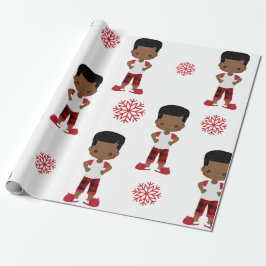 Afro-Amerikaans peuterpapier Cadeaupapier