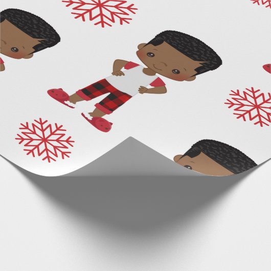 Afro-Amerikaans peuterpapier Cadeaupapier (Hoek)