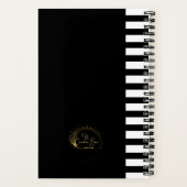 Afro-Amerikaans Spiral Note Book Notitieboek (Achterkant)