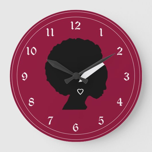 Afro-Amerikaans stijlpatroon Grote Klok (Voorkant)