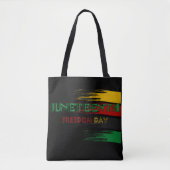 Afro-Amerikaans Tote Bag (Voorkant)