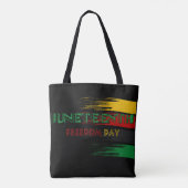 Afro-Amerikaans Tote Bag (Achterkant)